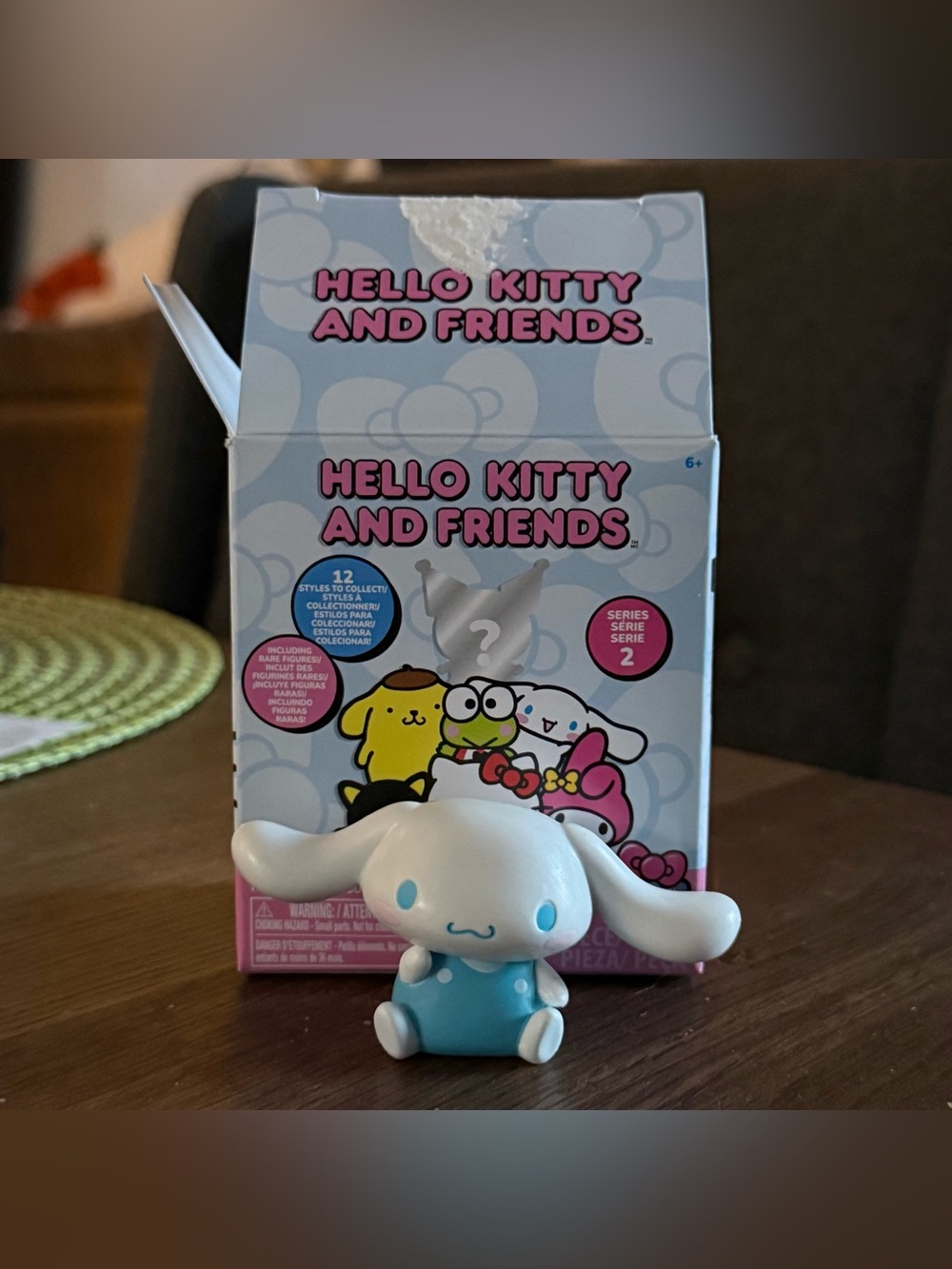 Cinnamoroll Blue Collectible Figure
